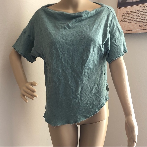 Free People She's So Cool Off the Shoulder Top (B) - Picture 2 of 7